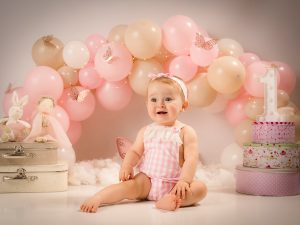 Sesión de fotos de smash cake en La Nucía Benidorm Altea
