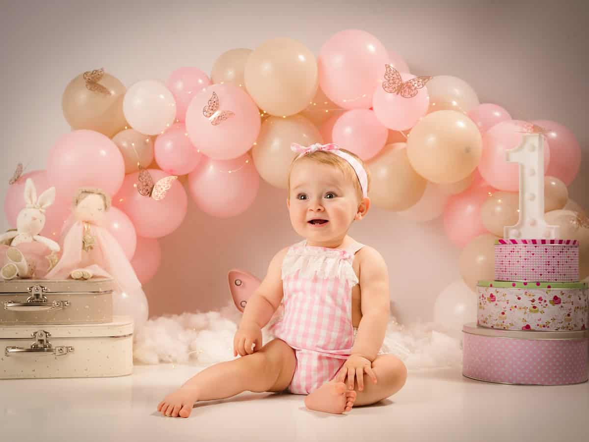 Sesión de fotos de smash cake en La Nucía Benidorm Altea