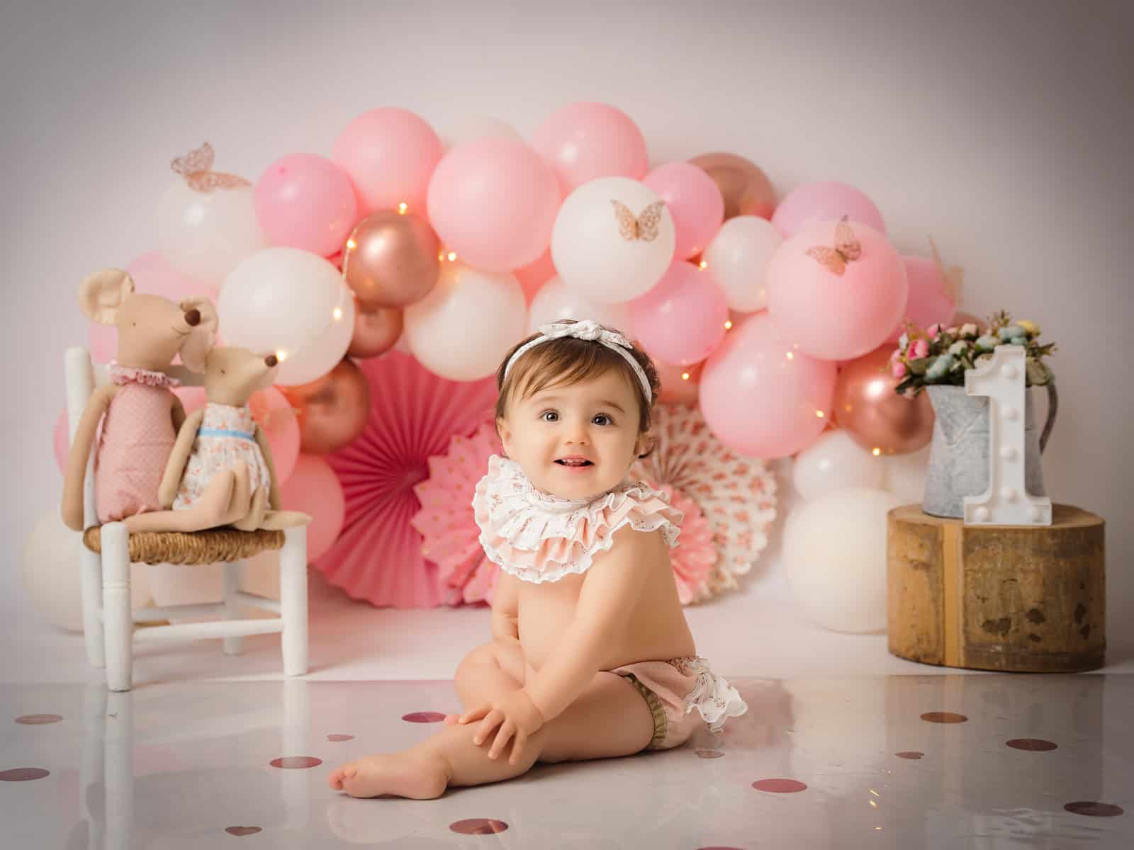 Sesión de fotos de smash cake en La Nucía Benidorm Altea